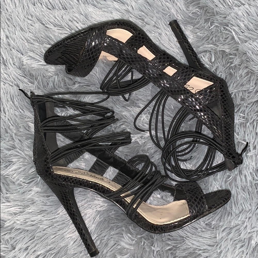 Black heels